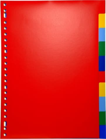 Tabbladen kunststof – 5 kleuren van QLTY Shop