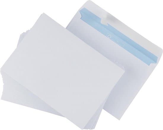 Envelop 114 × 162 mm – zelfklevende strip van QLTY Shop